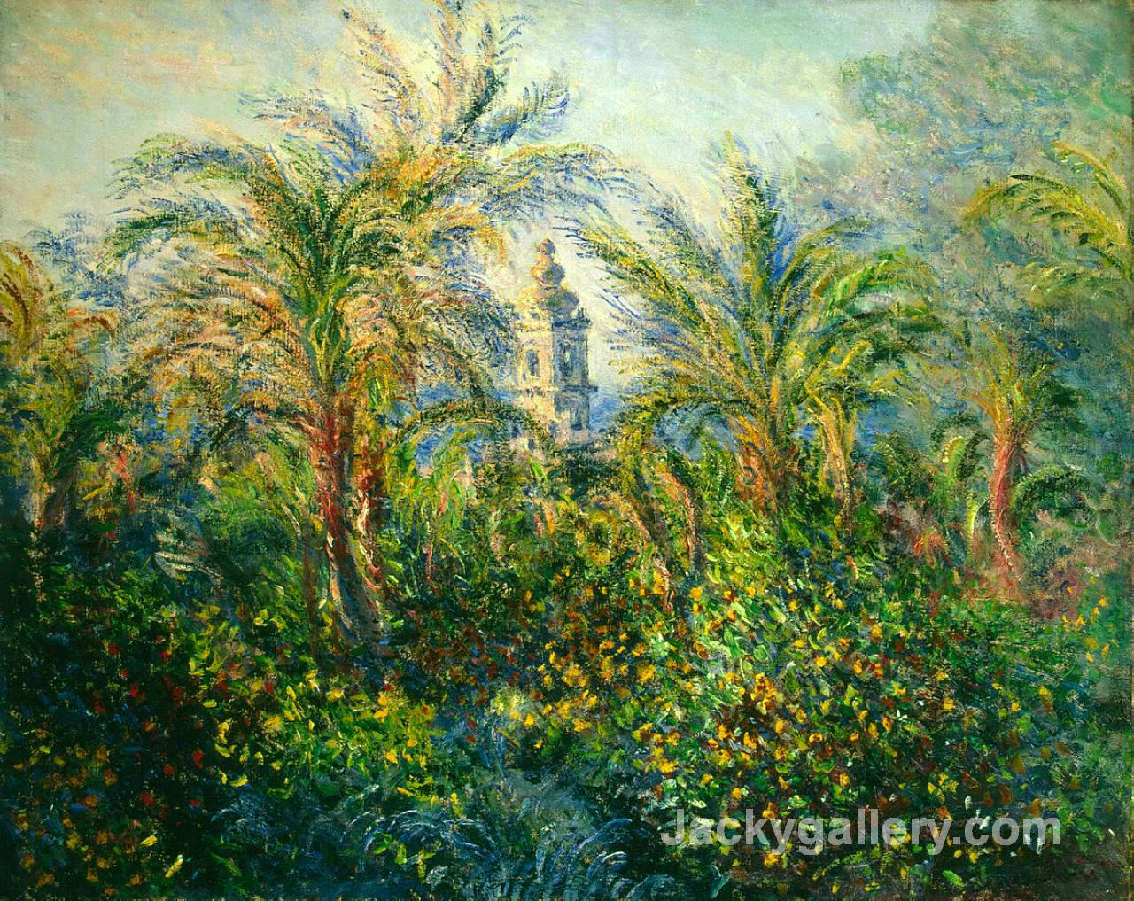 Garden in Bordighera, Impression of Morning by Claude Monet paintings reproduction